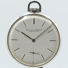 IWC Schaffhausen Pocket Watch Vintage 40mm Good Condition Rare From Japan Used