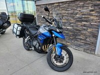 2021 Triumph Tiger 850 Sport Graphite Caspian Blue