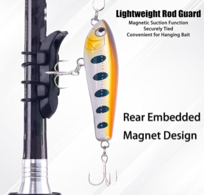 automatic lure fishing hook Magnet Fishing Hook Holder, Fish Bait Holder Magnetic Automatic Hooker