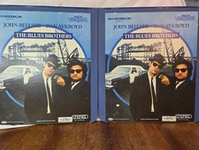 RARE Vintage The Blues Brothers RCA SELECTAVISION VIDEODISC CED, 2 Disc Set