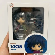 New-Demon Slayer Tomohisa Tomioka Nendoroid 1408 Statue Model Cute Toys Gift