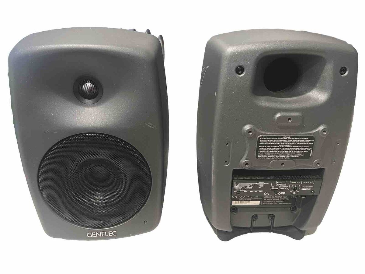Genelec 8040b 6.5 Inch Powered Studio Monitors (PAIR) | eBay Genelec 8040b 6.5 Inch Powered Studio Monitors (PAIR) | eBay