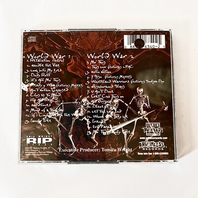 Bones Thugs N Harmony The Art Of War Double CD 2 DISC SET UNUSED