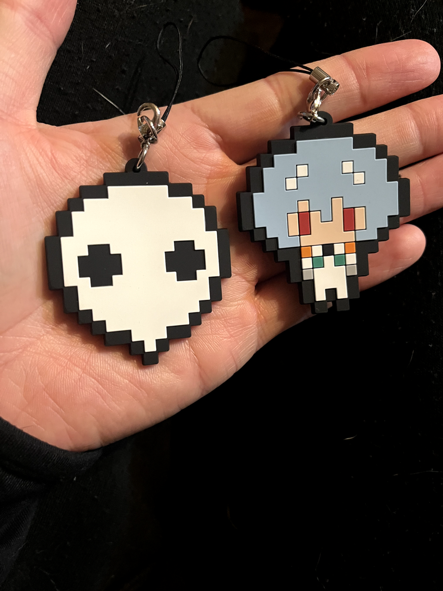 Neon Genesis Evangelion x Khara Rei Sachiel Pixel Keychains 2x | eBay