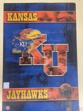 KU Kansas University Football Basketball Jayhawks Holographic Poster Mascot BLHN