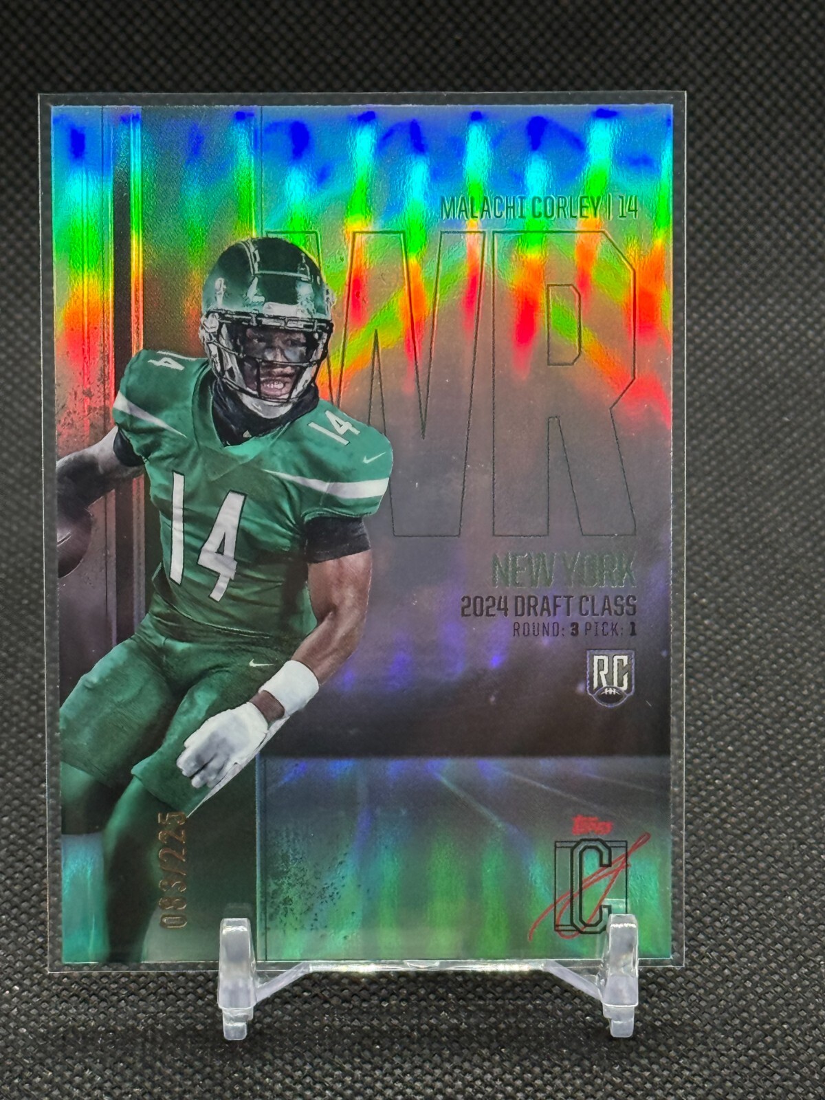 Theo Johnson Topps Chrome #257 Refractor