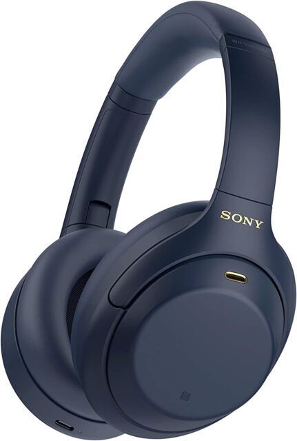 Sony WH-1000XM4 Wireless Headphones - Midnight Blue for sale 