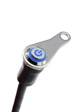 Motorcycle Switch LED ON/OFF Handlebar Mount Push Button Headlight Fog Light12V