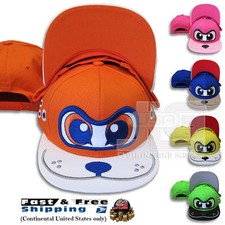 EYES Kids Character Embroidery Cotton Snapback Cap EYES Youth  Kids boys girls