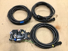 NEW Winch Relay contactor Solenoid Switch 12V and cables 5000lb KFI AS-50 UTV