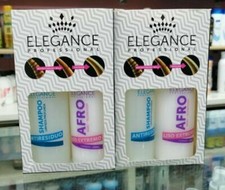Kit 2 cajas Tratamiento Cirug a Capilar Elegance Profesional AFRO 2oz 60 ml