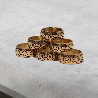 Restposten Großhandel Edelstahl Streetwear Ringe Schmuck 