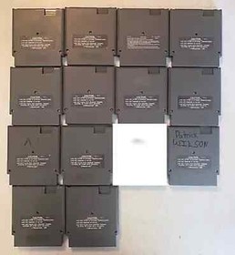 NES Nintendo Lot: Dance Aerobics/World Games/Rollergames/Skate or Die/Lunar Pool