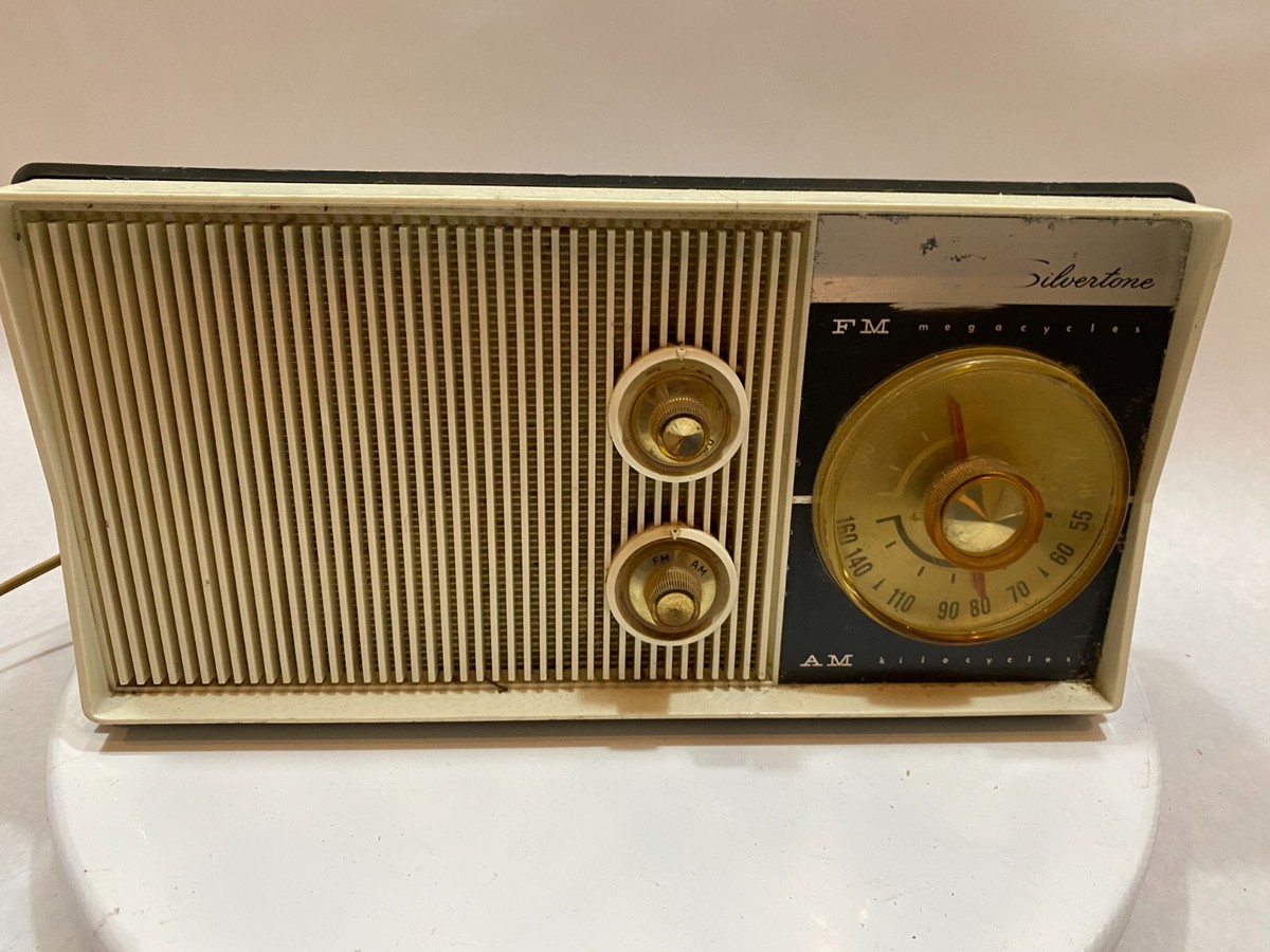 動作品 Sears Silvertone シアーズ ラジオ ビンテージ アメリカ Sears & Roebuck - Silvertone Tube Radio Model 2022 | eBay