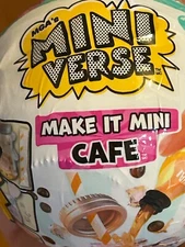 Miniverse Make It Mini Cafe Series 4 Foods Drinks *You Pick* Unsealed NEW