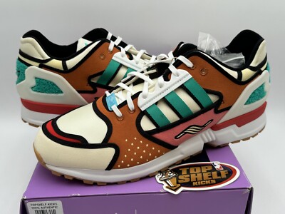 New Adidas ZX 10000 The Simpsons Krusty Burger 2021 Size New Adidas ZX 10000 The Simpsons Krusty Burger 2021 Size