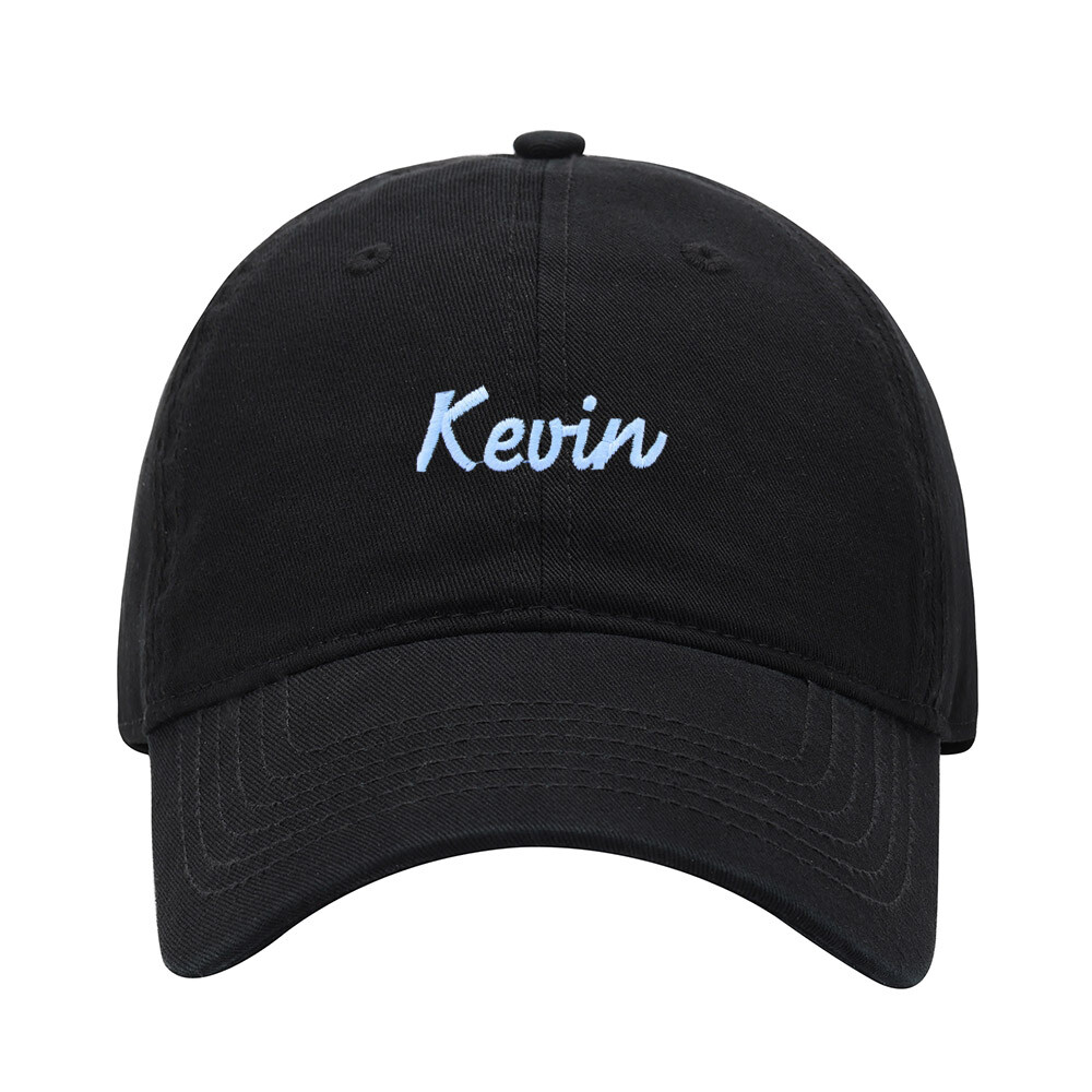 Baseball Cap Men Name Kevin Gift Embroidered Washed Cotton Dad Hat Baseball Caps