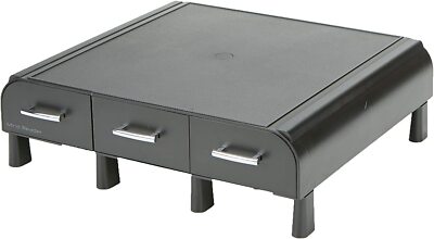 Mind Reader Monitor PC IMAC Laptop Stand Desk Organizer Black - Free Shipping