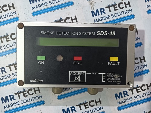 SAFETEC SDS-48 RAUCHMELDERANLAGE S/NO:2300.6254 SDS02.30A - Bild 2 von 7