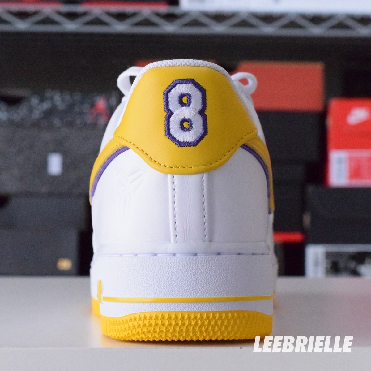 Nike Air Force 1 Low Retro QS Kobe Bryant Lakers FZ1151-100 Nike Air Force 1 Low Retro QS Kobe Bryant Lakers FZ1151-100