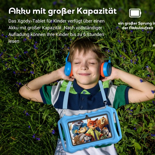 Kids Tablet 10.1 Zoll Android 13 12GB RAM 32/128GB IPS WiFi+13MP Dual Kamera - Bild 14 von 27