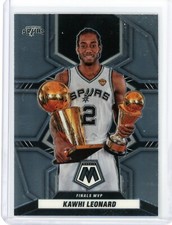 2021-22 Panini Mosaic Kawhi Leonard Finals MVP #300 San Antonio Spurs