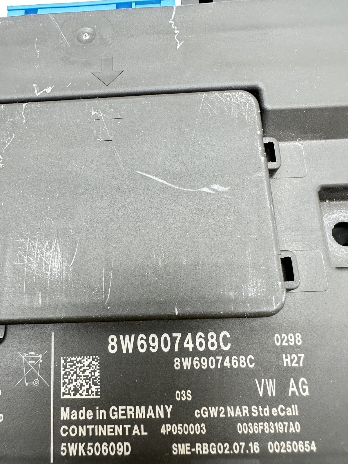 2016-2023 AUDI A4 Q7 4M - Can-Bus / Gateway Control Module OEM 8W6907468C