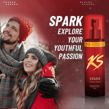 #1 KS Spark Power Series Fragrance Body Spray Online 135 ml For Men & Women