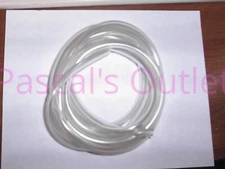 Fuel Line Lot (10 Feet) Clear Soft Flexible Vinyl 1/4" ID  - 3/8" OD Gasoline
