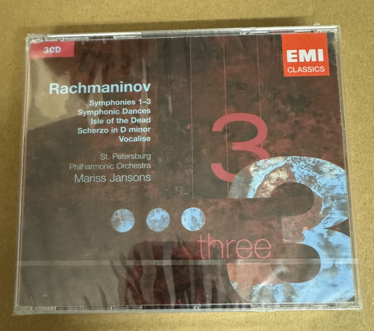 Rachmaninov: Symphonies Nos. 1 - 3 / Orchestral Works Mariss Jansons 3CD box NEW