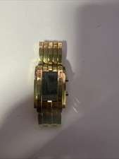 Mens Luxury Digital Watch Binary Time LED Display Sport Wristwatch