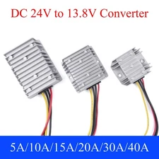 24V to 13.8V DC Power Converter 5A/20A/40A Step Down Voltage Buck Regulator