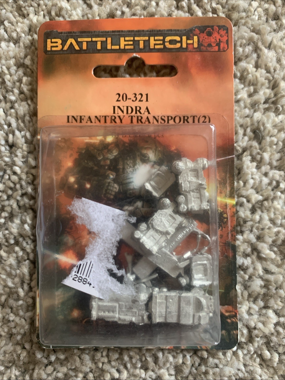 Battletech 20-321 Indra Infantry Transport (2) Iron Wind Metals ...