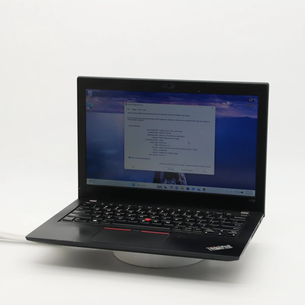 Lenovo ThinkPad X280 PC Laptops & Netbooks for Sale | Shop New