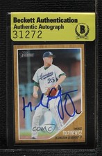 BAS 2011 Topps Heritage Minor League Edition Mike Foltynewicz #113 Authentic ur8