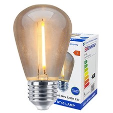 Image of  Vintage Industrial Filament LED Light Bulbs Outdoor Fairy Festoon Party Lamps