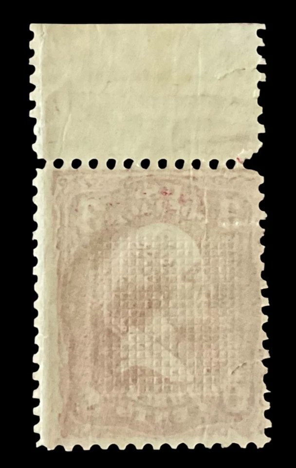US Stamp Scott 79-e25K,,, Light Red, 3c, Down Grill, Mint, Lithograph Essay, VF! - Image 4 of 4