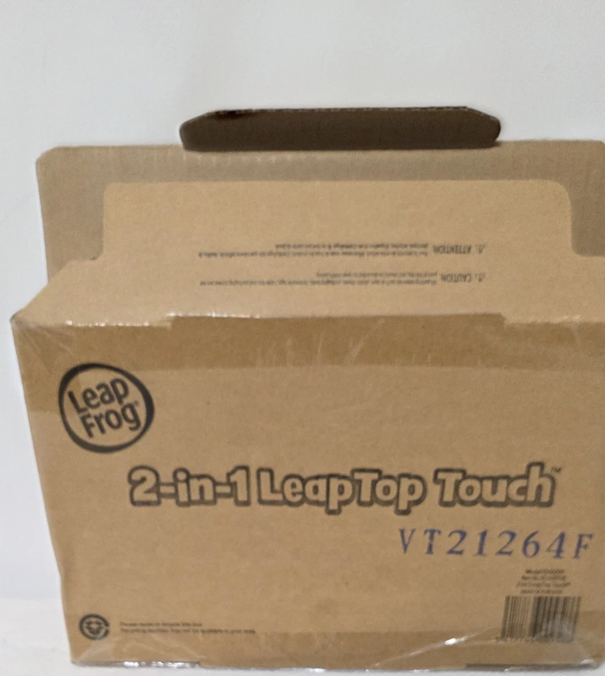 New in Box - LeapFrog 2-in-1 LeapTop Touch - Pink Electronic Learning Systems - Image 4 of 4