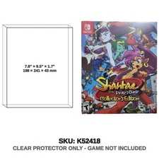 Protector For Limited Run Games Shantae and the Pirate Curse Collector Editio...