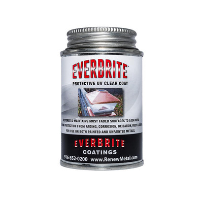4 oz Metal Protective Coating Clear Rust Corrosion UV Resistant Finish