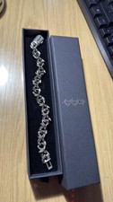 Caljewellery / Infinity Bracelet / Alt Jewellery / Sterling Silver, 7/8 Inches