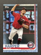 2019 Topps Update RYNE HARPER Father’s Day Blue Serial /50 Rookie RC #US226