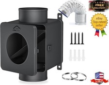 Metal Dryer Duct Lint Trap,Indoor Dryer Vent Kit with Lint Catcher,Secondary ...