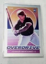 2021 Panini Chronicles Yermin Mercedes Overdrive Holo #8 Chicago White Sox