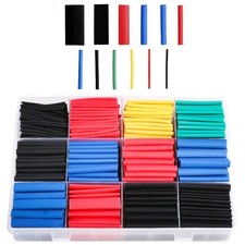 Heat Shrink tubing kit,750PCS Wire Shrink wrap tubing Shrink Tube for Wires, ...