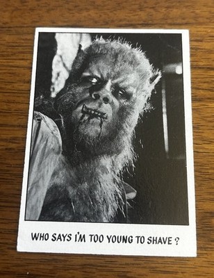1973 TOPPS YOULL DIE LAUGHING #37 WHO SAYS IM TOO YOUNG TO SHAVE EX | eBay