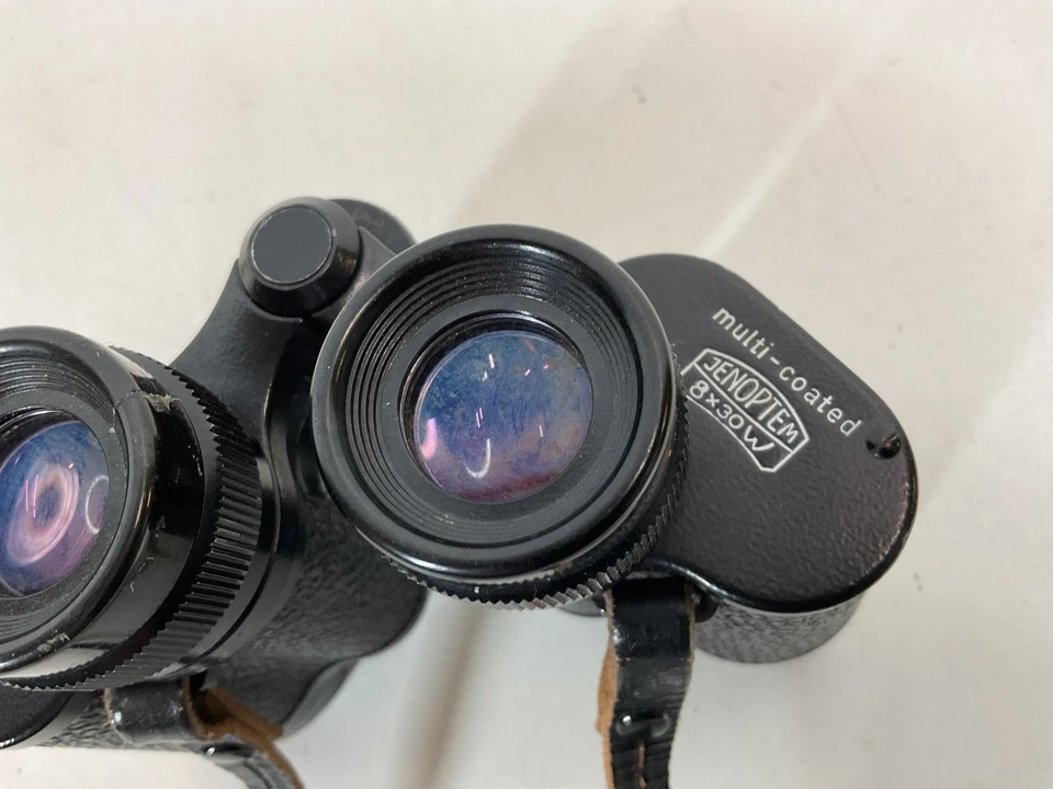 Carl Zeiss DDR Jena Jenoptem 8x30W Multi-Coated Binoculars with Strap & Case - Image 4 of 4