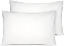 Organic Cotton Toddler Pillowcase 2 Pack, 14 x 20 Travel Toddler, Ivory