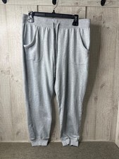 Secret Treasures Womens Gray Jogger Lounge Pants M 8-10 Comfy Sleepwear Casual