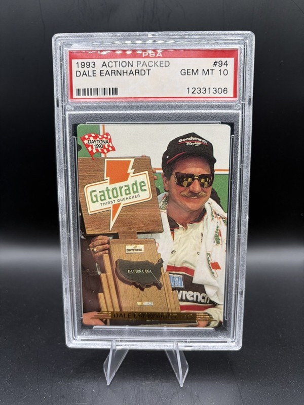 1993 Action Packed - Daytona 1993 Dale Earnhardt #94 PSA GEM MINT 10! POP 5